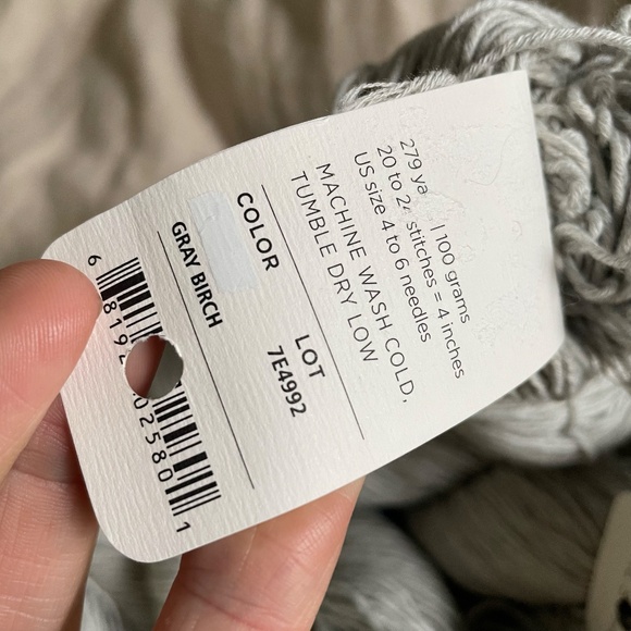 4 Cotton Pure Yarn Skeins by Purl Soho - Picture 3 of 4